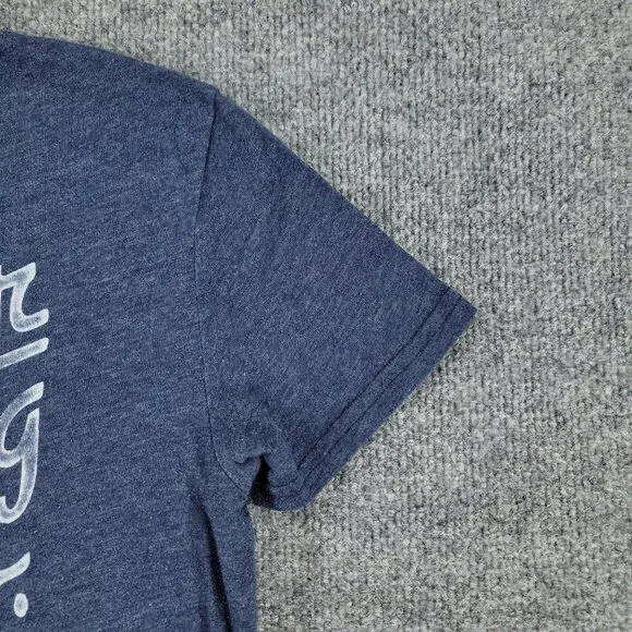 Hollister Shirt Women's Small Blue Surfing Co Graphic Tee Short Sleeve Top Adult - Picture 4 of 14